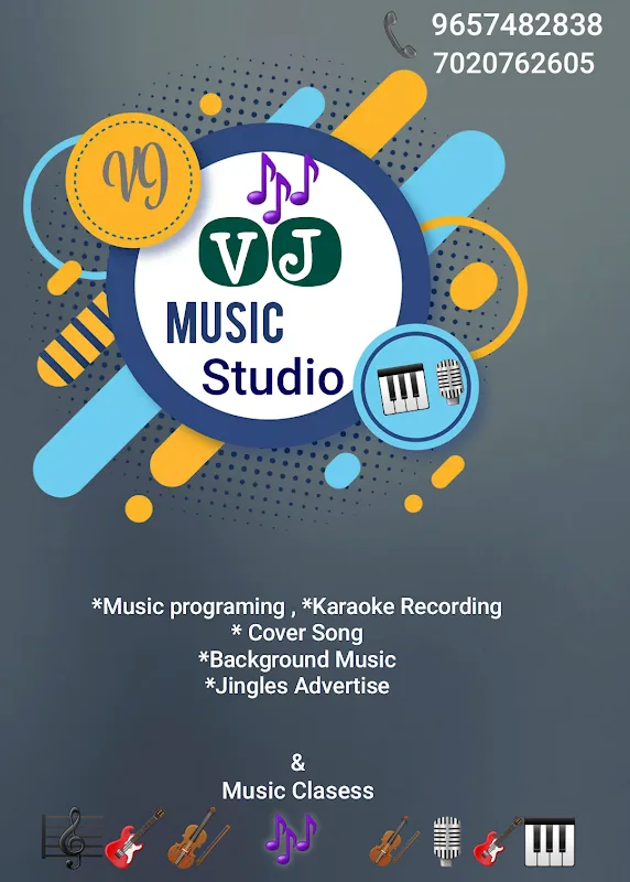 Vj Music Studio ,& Music Classes