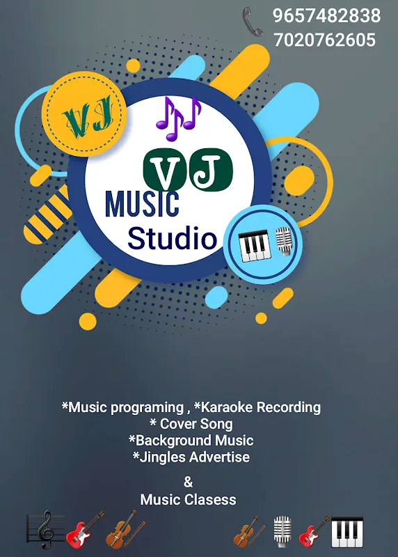 Vj Music Studio ,& Music Classes