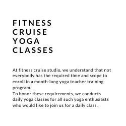 Fitness Cruise Dance Studio