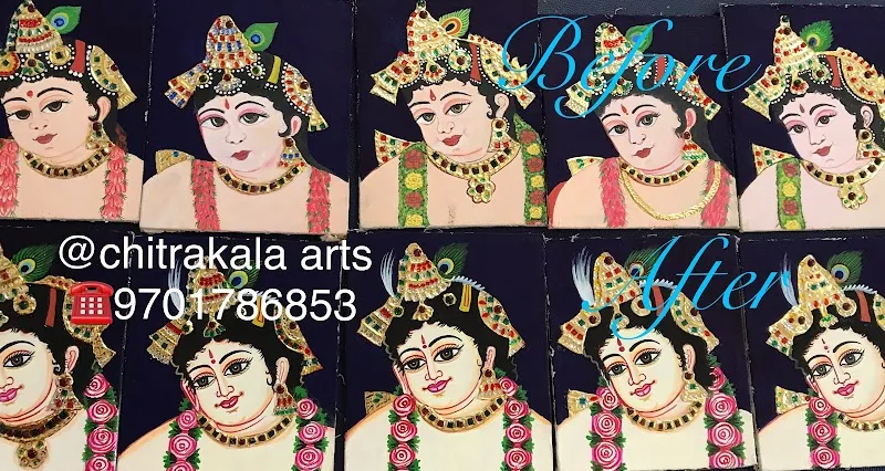 Chitrakala Art studio -Tanjore Paintings Oil Paintings