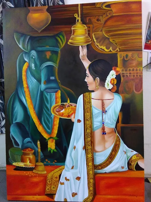 Chitrakala Art studio -Tanjore Paintings Oil Paintings
