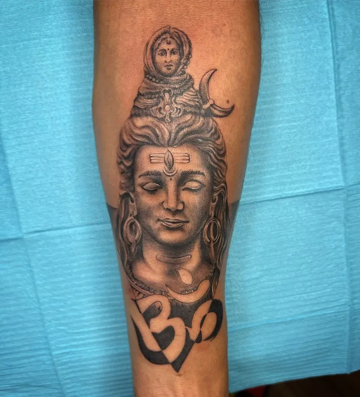 Black Ink Tattoo
