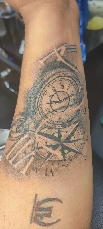 Black Ink Tattoo