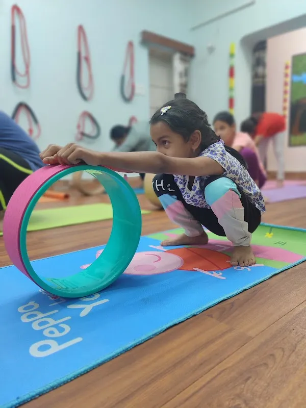 Breathe in yoga studio