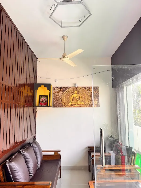 Breathe in yoga studio