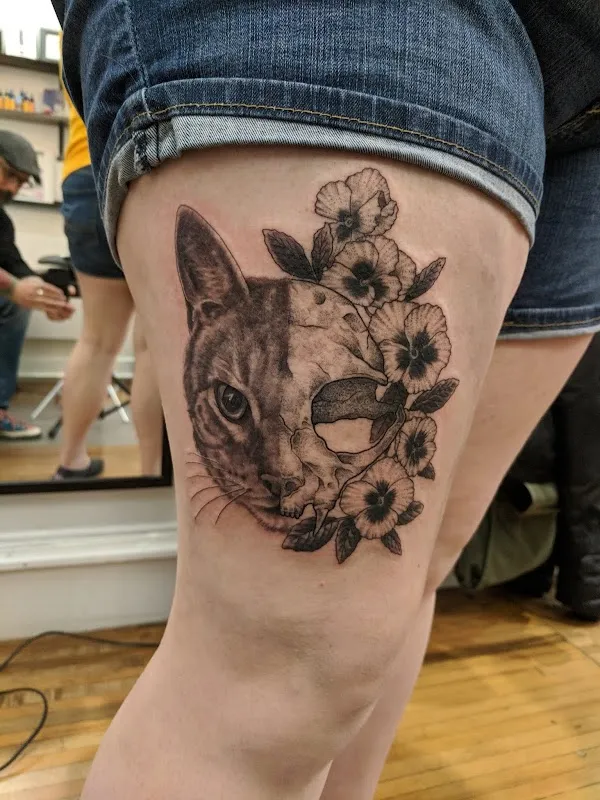 Black & Blue Tattoo