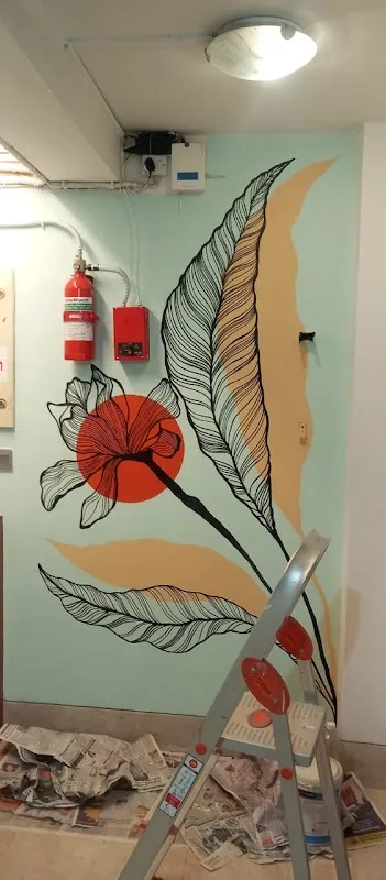 Mithun wall mural, lippan art, graffiti, painting art studio (Delhi-gurgaun-Noida NCR)