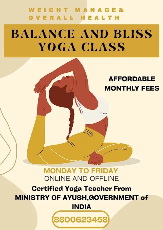 Balance And Bliss Yoga classes