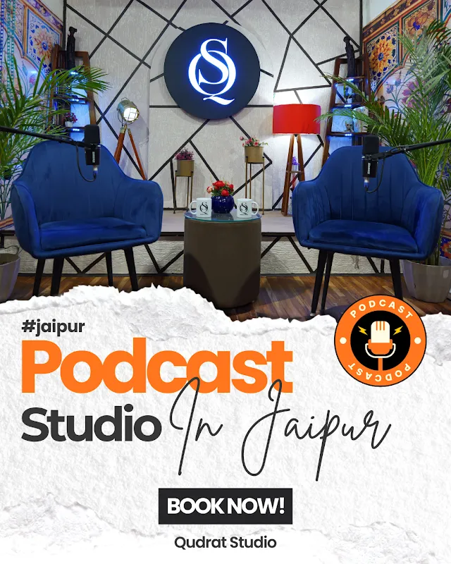 Qudrat Studio - Podcast Studio & PR Agency in Jaipur