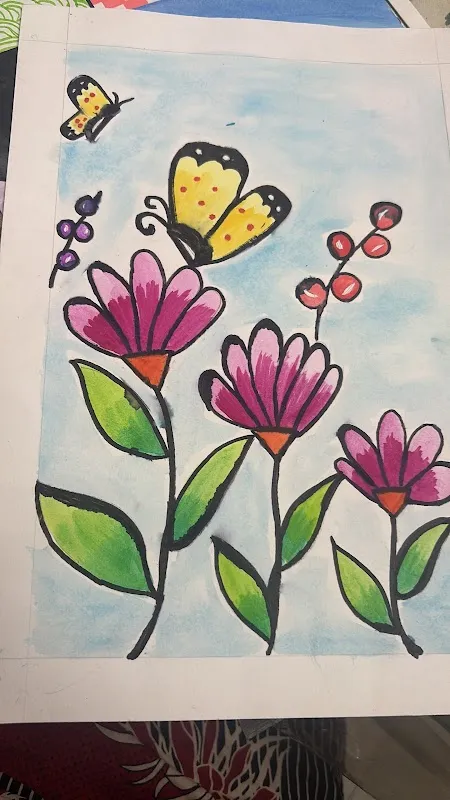 Rainbow Brushes Art classes