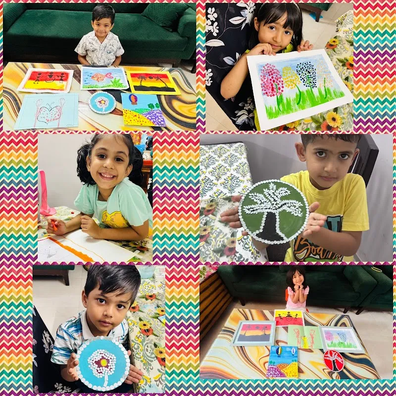 Rainbow Brushes Art classes