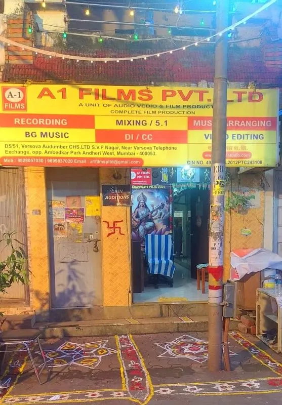 A1 FILMS STUDIO, MUMBAI - FULL MOVIE PRODUCTION