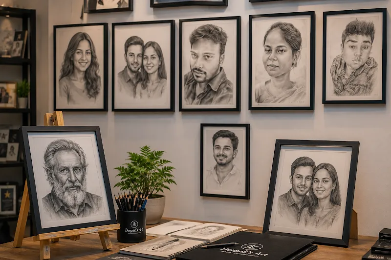 Deepak's Art | Best Sketch & Portrait Artist in Patel Nagar Delhi