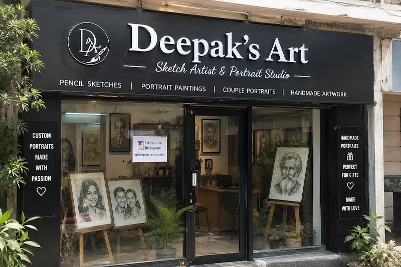 Deepak's Art | Best Sketch & Portrait Artist in Patel Nagar Delhi