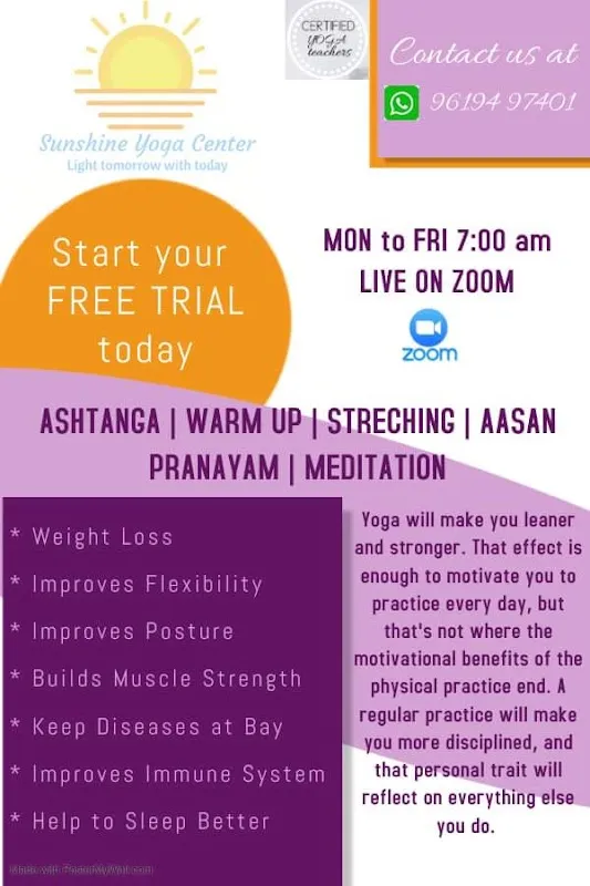Sunshine Yoga Center