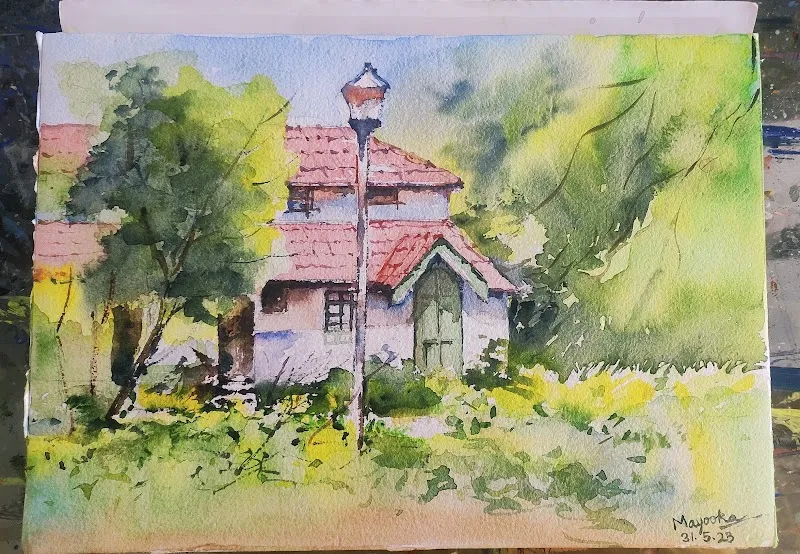Nivedita's Art Studio (in-house painting studio)