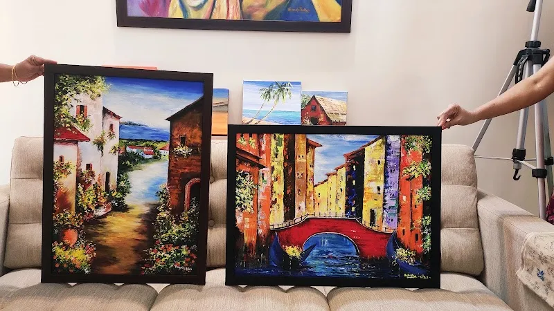 Nivedita's Art Studio (in-house painting studio)