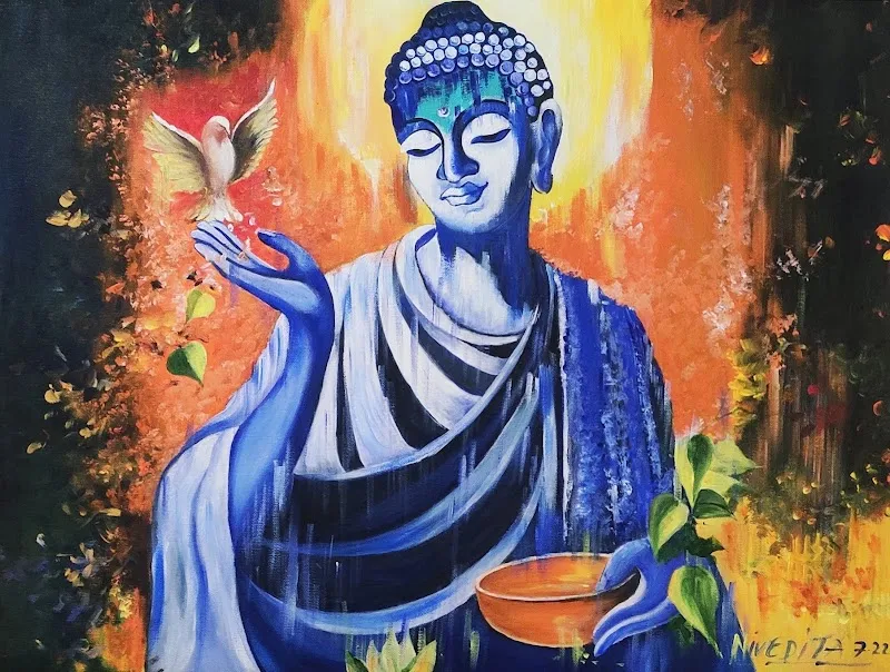 Nivedita's Art Studio (in-house painting studio)