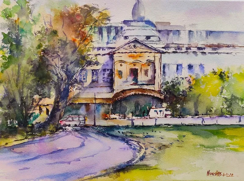 Nivedita's Art Studio (in-house painting studio)