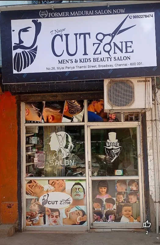 CUT ZONE (Madurai Gents Beauty Saloon)