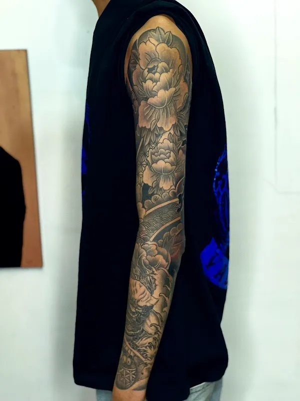 Tattoo with Sanji