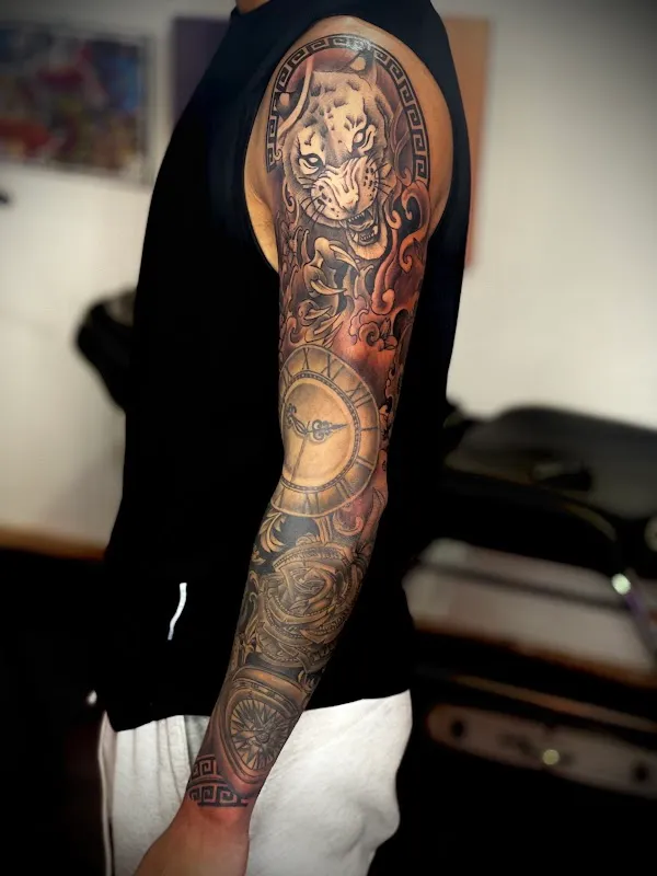 Tattoo with Sanji