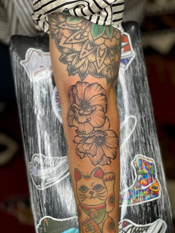 Tattoo with Sanji