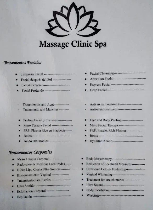 Massage Clinic Spa