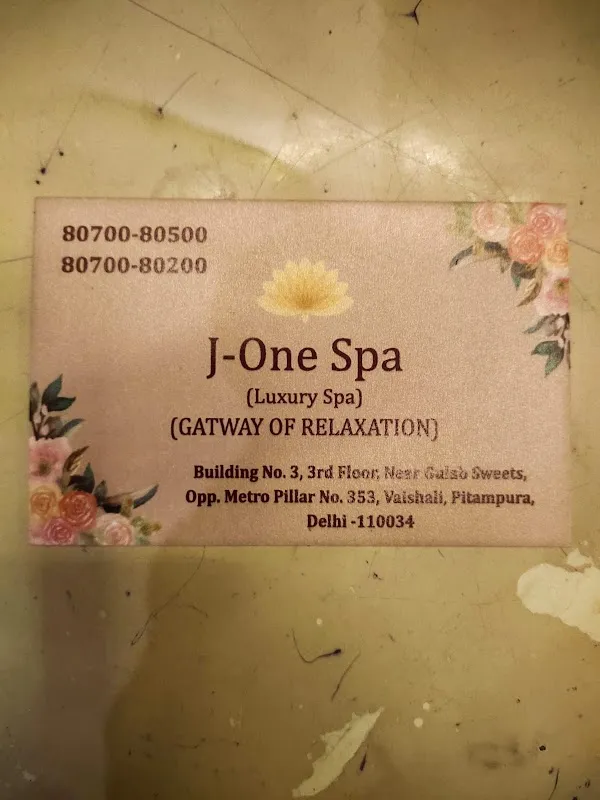 The J-One Spa Pitampura-Best Spa in Pitampura | Spa in Pitampura | Luxury Spa in Pitampura
