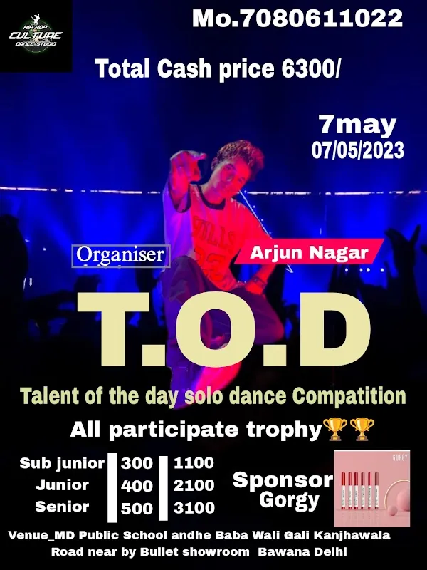 Hip Hop culture dance studio dance class