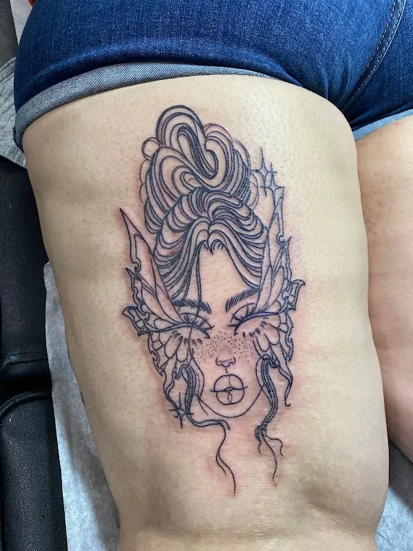 scarred with ink tattoos
