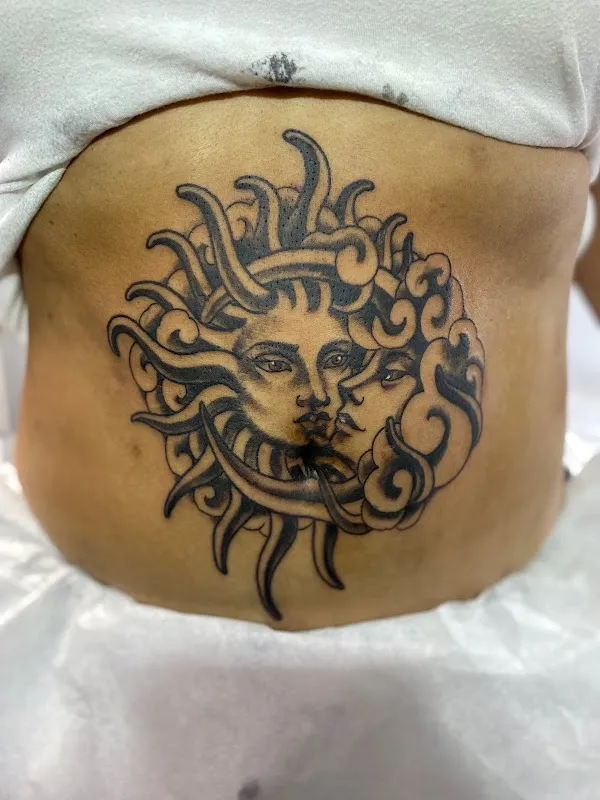scarred with ink tattoos