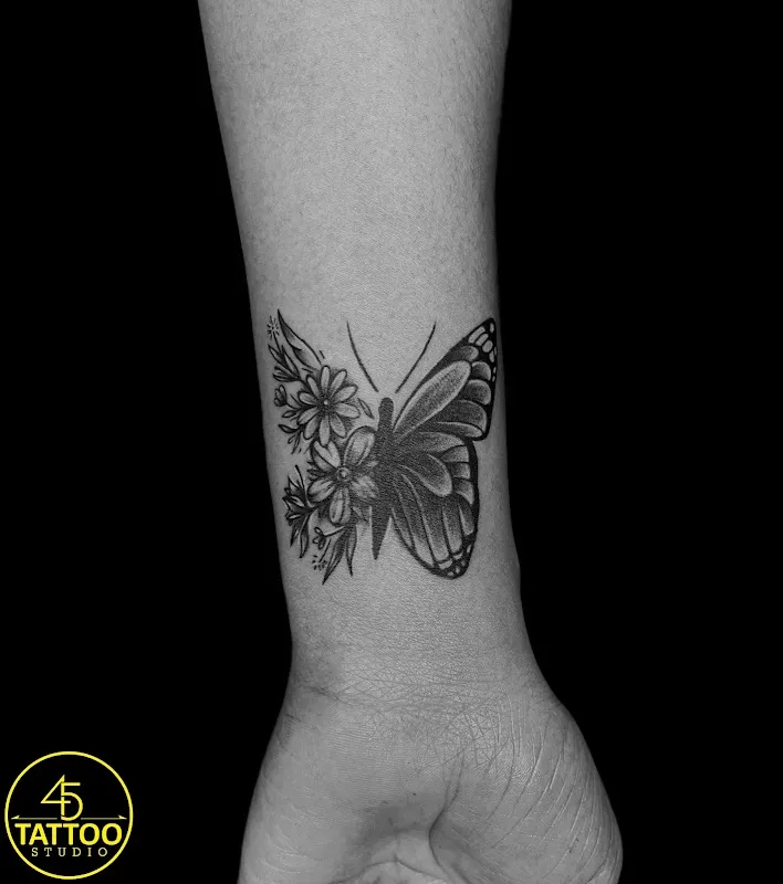 45 Tattoos and Piercing Studio - Best Tattoo Studio in Hyderabad