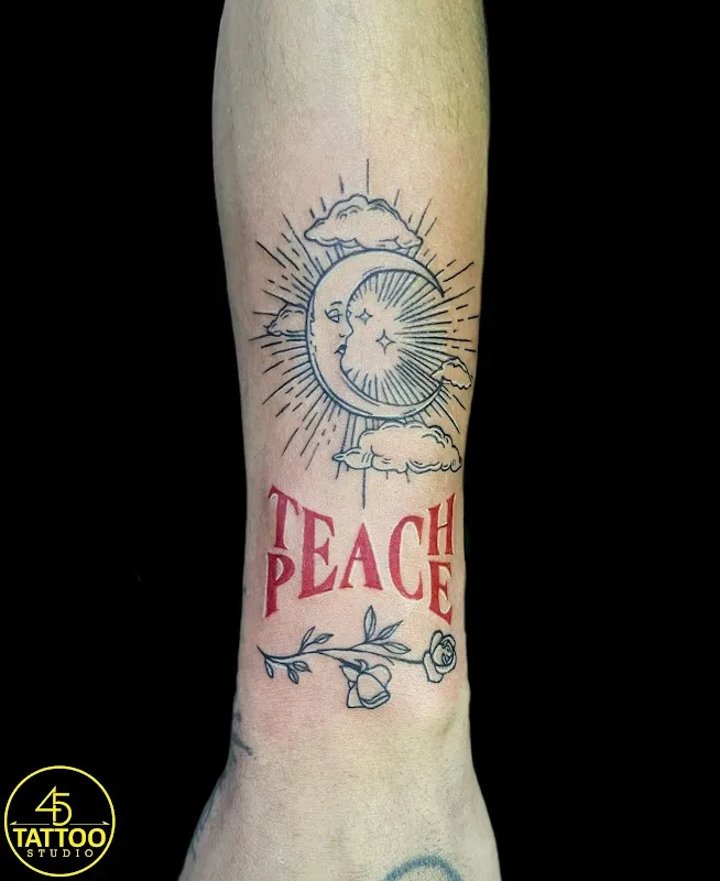 45 Tattoos and Piercing Studio - Best Tattoo Studio in Hyderabad