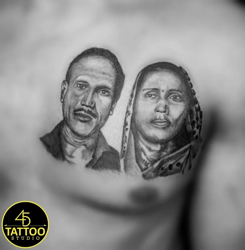 45 Tattoos and Piercing Studio - Best Tattoo Studio in Hyderabad