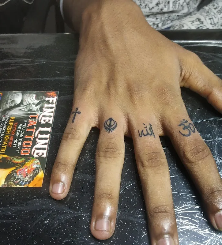 Fine line tattoos studio