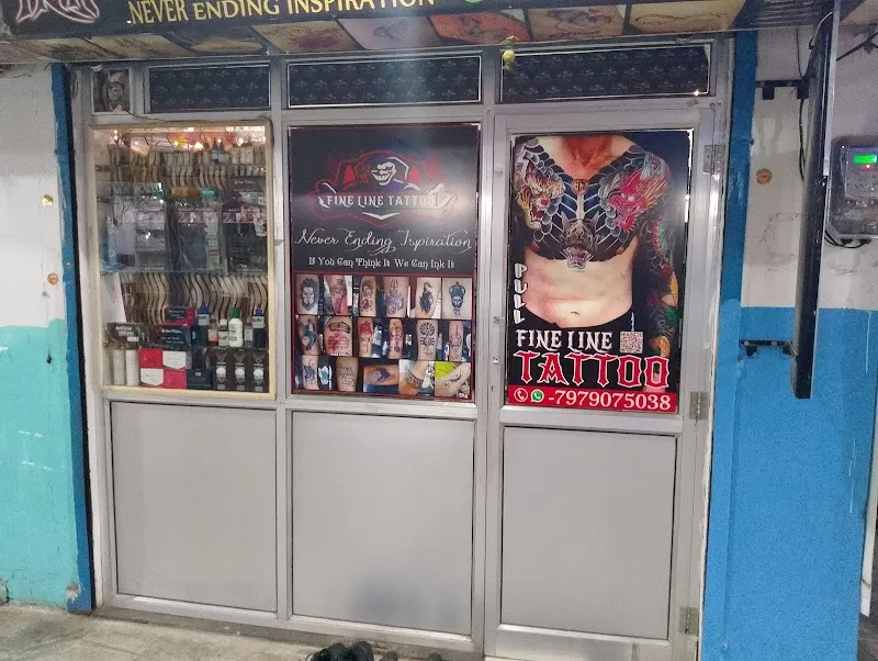 Fine line tattoos studio