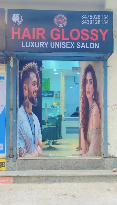 Hair Glossy Luxury Unisex Salon