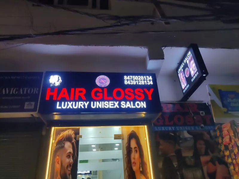 Hair Glossy Luxury Unisex Salon