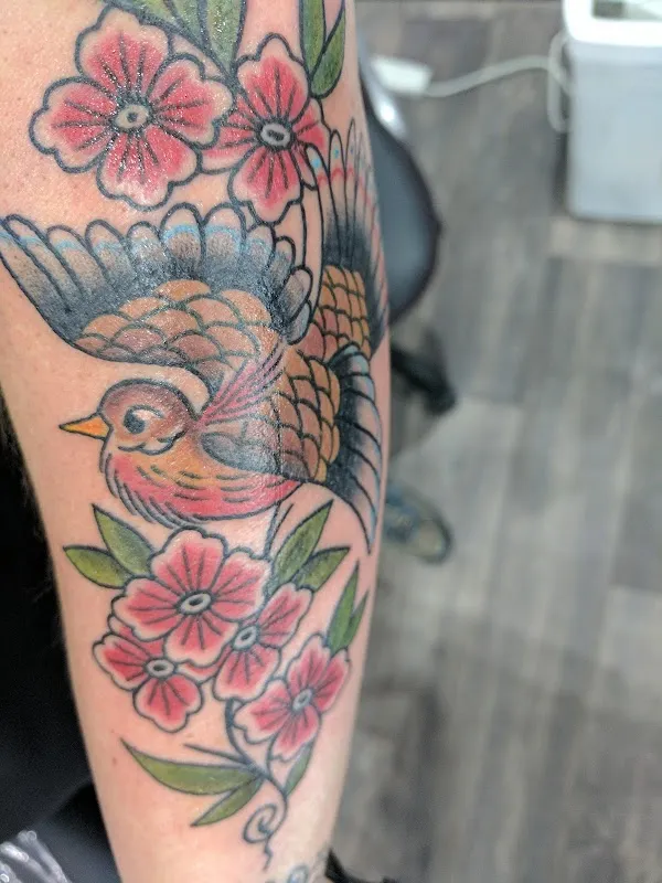 Left Hand Lucky Tattoo