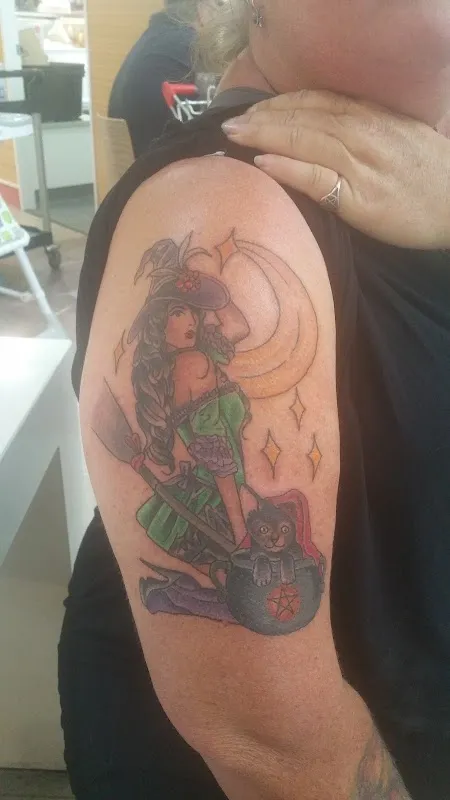 Left Hand Lucky Tattoo