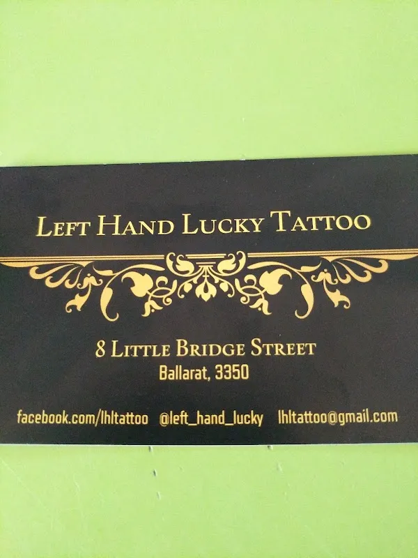 Left Hand Lucky Tattoo