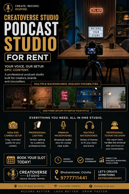 Unscripted Podcast Studio