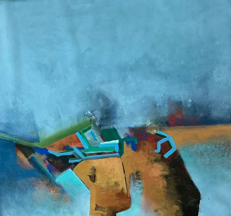 Abstract galaxie and wall art mural painting