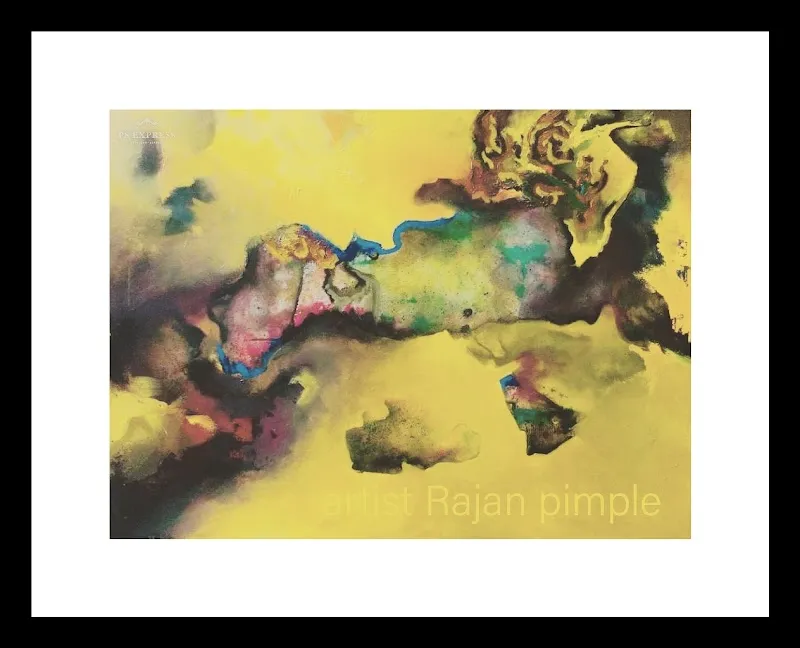 Abstract galaxie and wall art mural painting