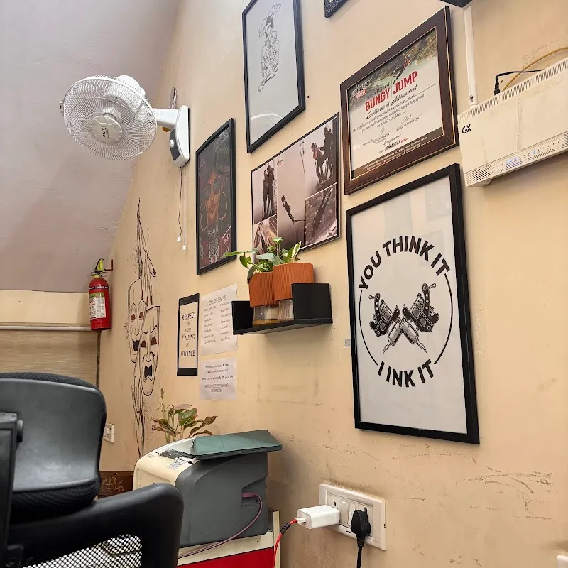 Blackblink Tattoo -Tattoo Shop! Institute for Tattoo Training Course in Delhi & Body piercing in Delhi
