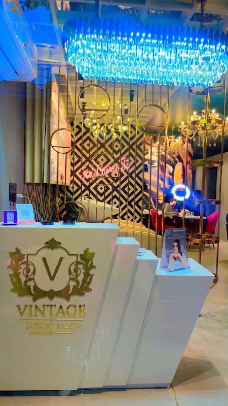 Vintage luxury salon
