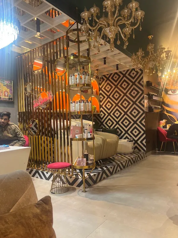 Vintage luxury salon