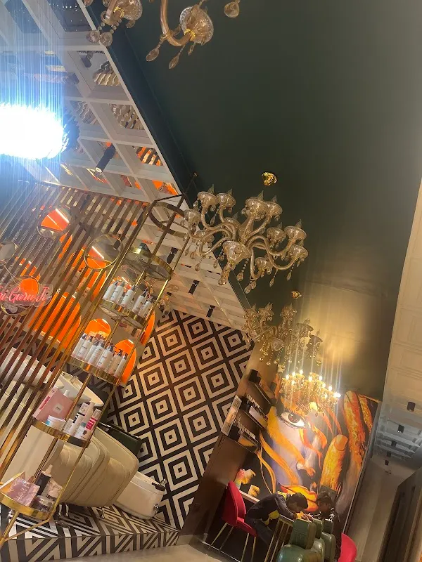 Vintage luxury salon