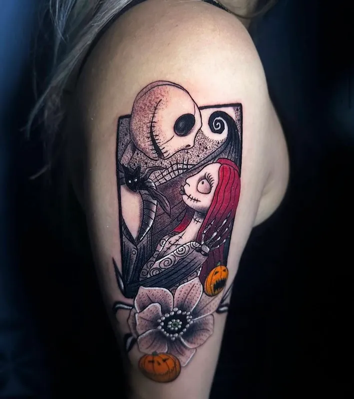 Buddha Blue Tattoo